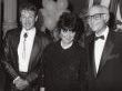 Robin Williams, Linda Ronstadt, Norman Lear 1985, NY.jpg